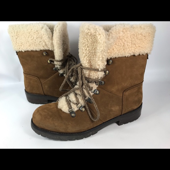 ugg fraser genuine shearling lined boot